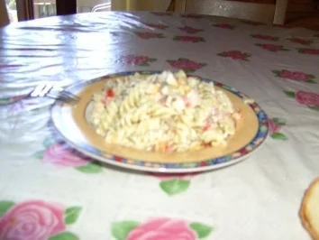 Rezept: Nudelsalat Bild Nr. 3 Nudelsalat - Rezept - Bild Nr. 3