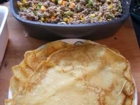 Gebackene Pfannkuchern-Rollen - Rezept - Bild Nr. 2