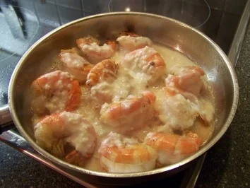 Fisch - Riesengarnelen arabisch - Rezept