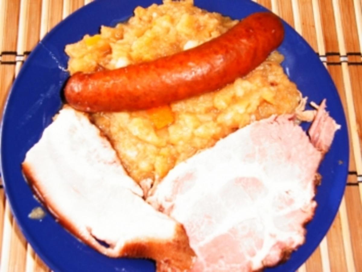 Bilder für Rübenmus mit Schweinerei Rezept