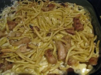 Rezept: Gyros-Spätzle-Topf Gyros-Spätzle-Topf - Rezept