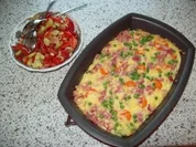 Kartoffepüree - Auflauf mit Schinken - Rezept