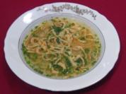 Flädlesuppe - Rezept