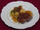 Zwiebelrostbraten mit Käsespätzle - Rezept
