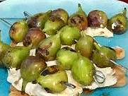 Gegrillte Feigen mit Mascarpone-Crème - Rezept