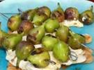Gegrillte Feigen mit Mascarpone-Crème - Rezept