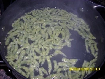 Beilage: Petersilienspätzle - Rezept - Bild Nr. 3