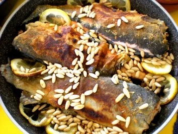 FISCH: Forelle mediterran mit Rosmarinkartoffeln - Rezept