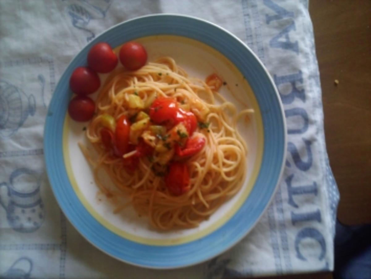 erster gang spaghetti di zio shiva - Rezept