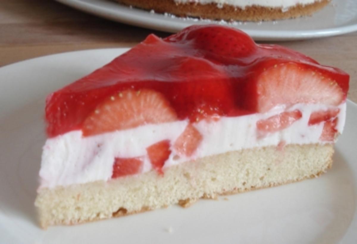 Erdbeer-QuarkCreme-Torte - Rezept - Bild Nr. 2