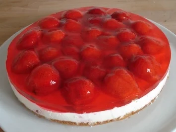 Erdbeer-QuarkCreme-Torte - Rezept