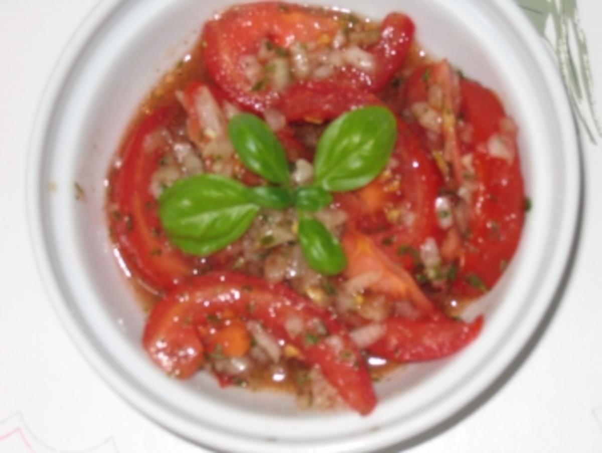 Salat: Tomatensalat - Rezept - Bild Nr. 7