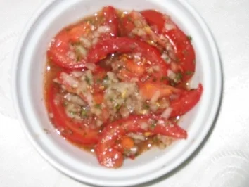 Salat: Tomatensalat - Rezept - Bild Nr. 4