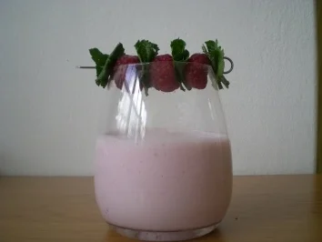 Drinks & Cocktails : Himbeer Shake alkoholfrei - Rezept