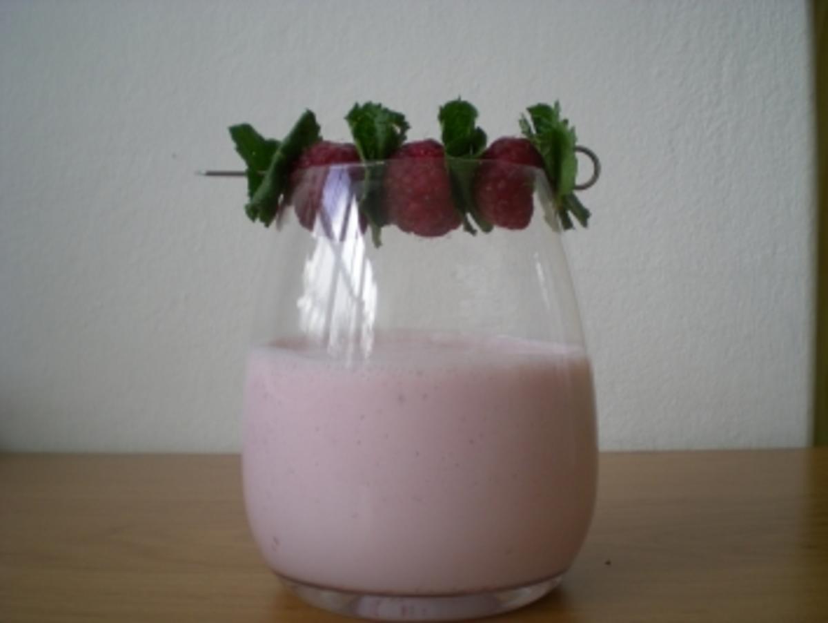 Bilder für Drinks & Cocktails : Himbeer Shake alkoholfrei - Rezept