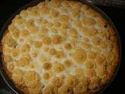 Kuchen: Rhabarberkuchen mit Baiserhaube - Rezept