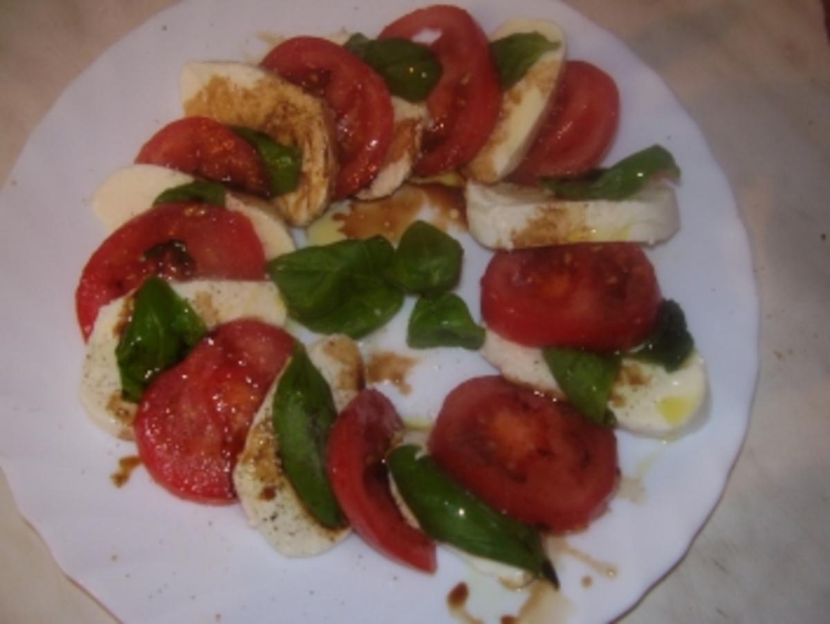 Tomaten-Mozzarella-Teller - Rezept