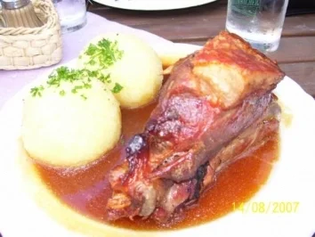 Schweinebraten aus dem Römertopf - Variante 1 - Rezept