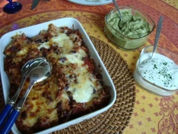 Rezept: Auflauf - Überbackene Tortilla - Chips Auflauf - Überbackene Tortilla - Chips - Rezept