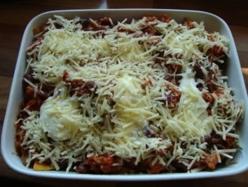 Rezept: Auflauf - Überbackene Tortilla - Chips Bild Nr. 2 Auflauf - Überbackene Tortilla - Chips - Rezept - Bild Nr. 2