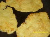 Gemüse:   Gemüsepuffer mit Räucherlachs-Schmand - Rezept