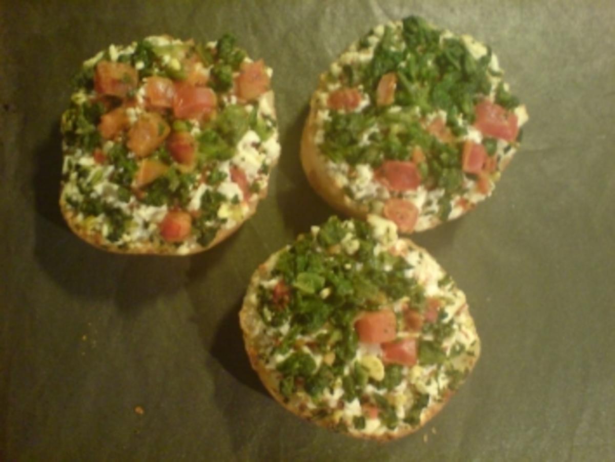 Crostini mit Spinat - Rezept - Bild Nr. 2