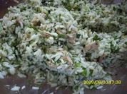 Salat:  fettarmer Reissalat mit Thunfisch - Rezept