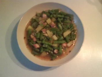 Rezept: Eintopf: Grüner Bohneneintopf Eintopf: Grüner Bohneneintopf - Rezept