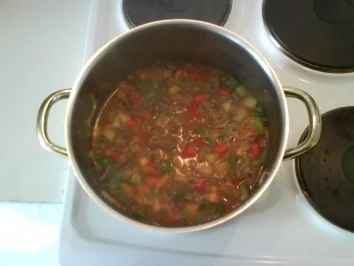 Hackfleisch: Bunter Hackfleischeintopf - Rezept - Bild Nr. 2