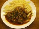 Rindsragout in Rotweinsauce - Rezept