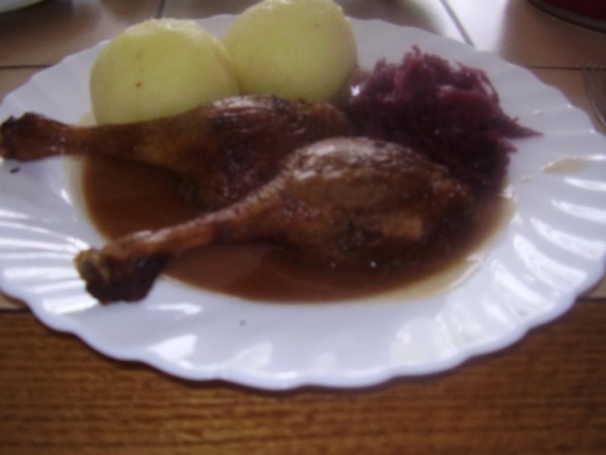 Bilder für Ente - Rotkohl - Klöße - Rezept