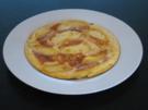 Eierpfannkuchen mit Apfel - Rezept