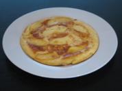 Eierpfannkuchen mit Apfel - Rezept