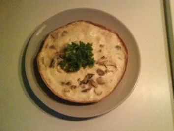 Rezept: Eier: Champignon-Omelette Eier: Champignon-Omelette - Rezept