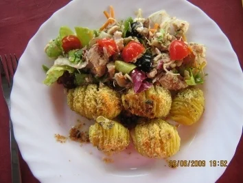 Rezept: Fächerkartoffeln ala Rosa Fächerkartoffeln ala Rosa - Rezept