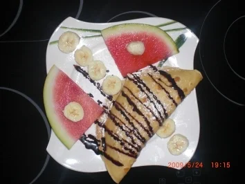 Herzhafte Eispalatschinke - Rezept