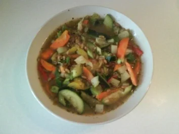 Rezept: Eintopf: Bunter Gemüse-Grünkerneintopf Bild Nr. 3 Eintopf: Bunter Gemüse-Grünkerneintopf - Rezept - Bild Nr. 3