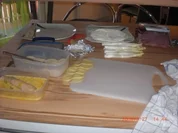 Rezept: Spargel Gordon Bleu auf Blattsalat Spargel Gordon Bleu auf Blattsalat - Rezept