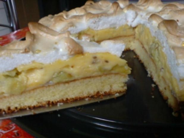 Stachelbeer-Schnee-Torte - Rezept mit Bild - kochbar.de