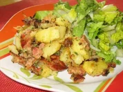 augschburger leberkäsgröstl - Rezept