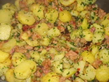 Rezept: augschburger leberkäsgröstl Bild Nr. 5 augschburger leberkäsgröstl - Rezept - Bild Nr. 5