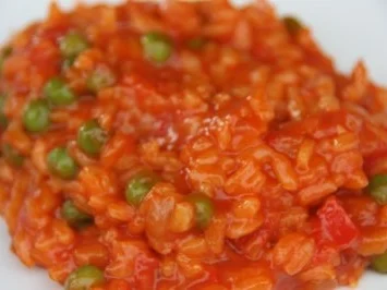 Beilage: Djuvec - Paprikareis - Rezept