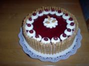 Kirschtorte - Waffelröllchen - Rezept