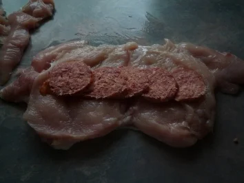 Gefüllter Hähnchenbraten - Rezept - Bild Nr. 2