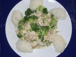 Linda´s Hühnerfrikasee mit Broccoli und Basmatireis - Rezept - Bild Nr. 7