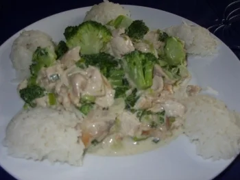 Linda´s Hühnerfrikasee mit Broccoli und Basmatireis - Rezept - Bild Nr. 8