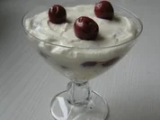 Kirsch-Grieß-Dessert - Rezept