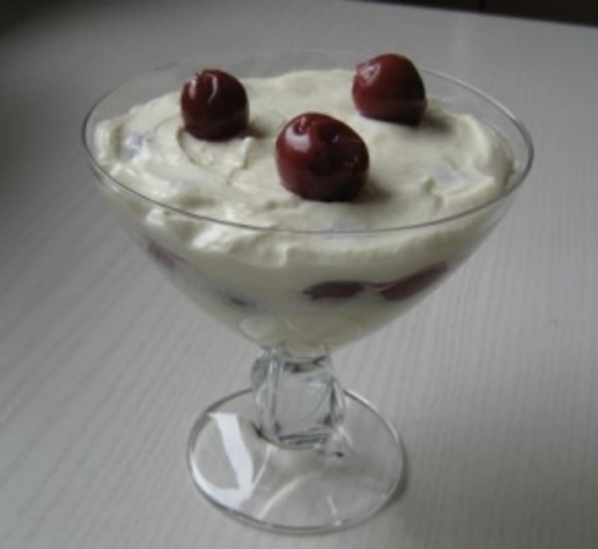 Bilder für Kirsch-Grieß-Dessert - Rezept