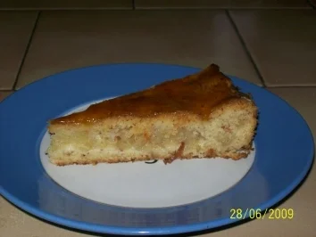 Apfelkuchen mit Aprikose - Rezept - Bild Nr. 3