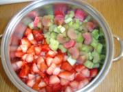 Erdbeer-Rababer-Gelee - Rezept